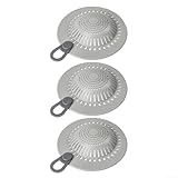Photo Gallery zilimontt set di 3 filtri per scarico doccia in silicone, doppio antiscivolo, per bagno, vasca da bagno, lavello della cucina, grigio, 15 x 15 x 3 cm, impermeabile e flessibile (grigio, 3 pezzi) Photo Gallery zilimontt set di 3 filtri per scarico doccia in silicone, doppio antiscivolo, per bagno, vasca da bagno, lavello della cucina, grigio, 15 x 15 x 3 cm, impermeabile e flessibile (grigio, 3 pezzi)