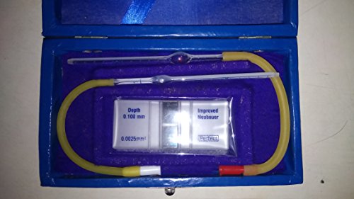 Image of Neubeur Blood Counting Chamber Brightlined, Complete Haemocytometer Set