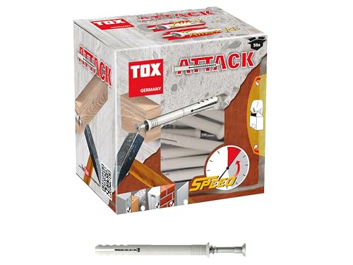 TOX Taco clavo Attack 8 x 100 mm, 50 piezas, 017102241