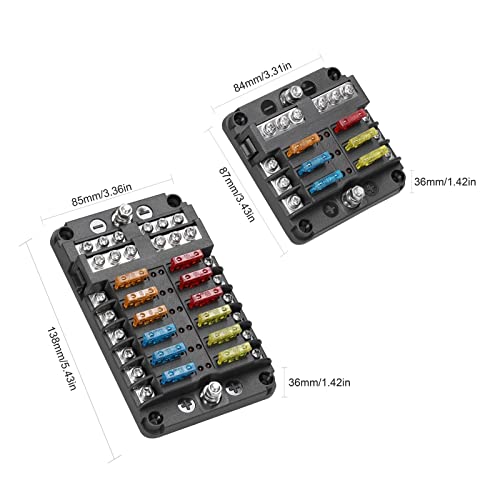 Boîte de bloc fusibles robuste à distribution d'anodes positives et négatives - 3