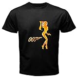 New James Bond 007 UK Agent Movies Pierce Brosnan T-Shirt