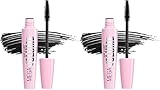 wet n wild Mascara Mega Volume Mascara, Very Black, 0.21 Ounce (Pack of 2)