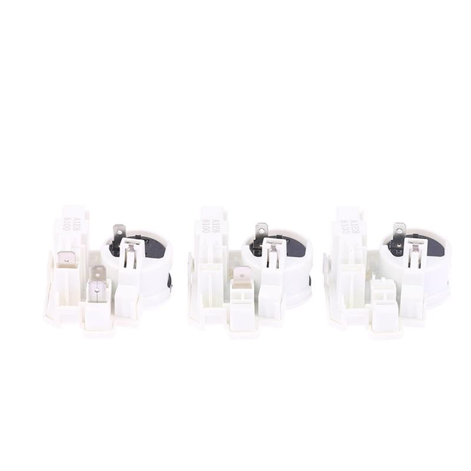 Piezas de recambio 1 piezas de repuesto for compresor de frigorífico y congelador A1E8 8100 PTC relé de arranque/arranque y protector de sobrecarga (Size : 1pc-02)