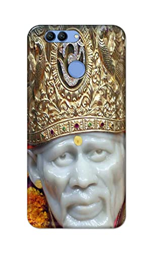 Image of PRINTFIDAA Sai Baba Lord Shiridi Great God Hinduism Hindu Religious Printed Designer Hard Case for Huawei Nova 2 Plus, BAC-L03, BAC-L21, BAC-L23 Back Cover -(e) RPM1005