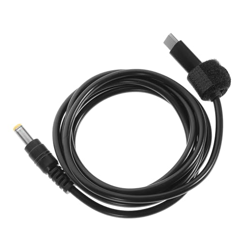 Adaptador Tipo C a cable de carga 5,5x2,5mm con kit de enchufes para alimentación de portátiles