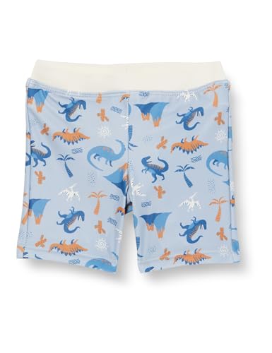 Playshoes Jungen UV-Schutz Badehose Schwimmhose Badeshorts Badebekleidung, Shorts Dino Allover, 122/128