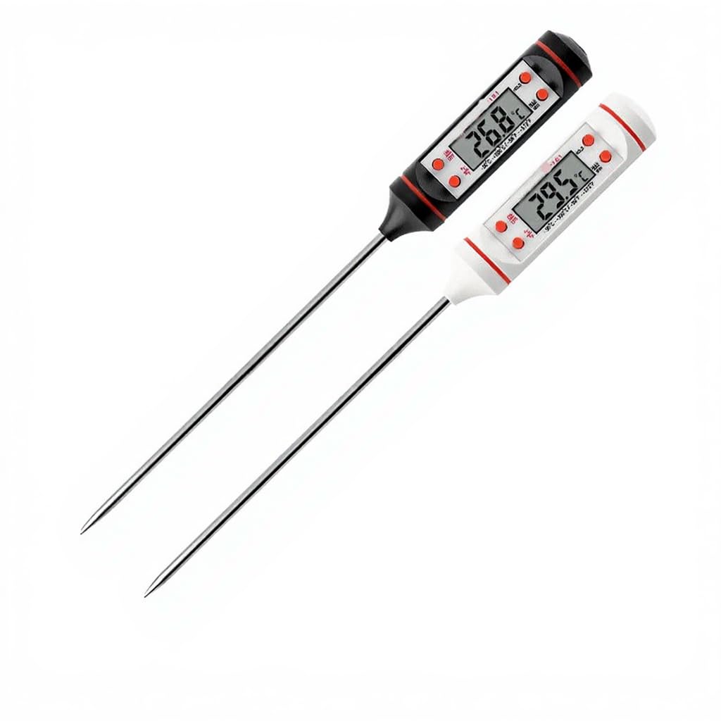 FTI0I Food Thermometer 101 Pro Digital Stainless Steel Probe for Accurate Solid & Liquid Temperature Measurement, -50 to 300 C, Ideal for Cooking, Baking, Meat, Milk, Oven & Pantry Use-image-45