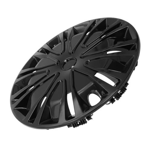 Enjoliveur de moyeu 15 pouces noir en PP universel pour protection de roue automobile