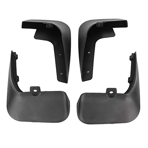 Image of Car Mud Flaps for NV200 2010 2017, 4Pcs Mudguards Replacement, Plastic, Front and Rear