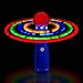 Windy City Novelties Hand-Held LED Light Up Galaxy Spinner - Colorful Flashing Lights for Parties, Events, and Fun