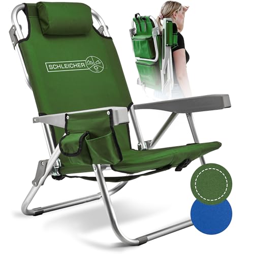 Schleicher - Strandstuhl Campingstuhl Klappstuhl Outdoorstuhl Klappbar...