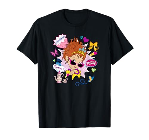 T-shirt Disney Fancy Nancy haut coloré imprimé fantaisie
