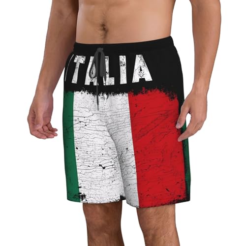 Chicago City Flag Men's Swim Trunks Beach Shorts Quick Dry Hawaiian Swimming with Pockets2