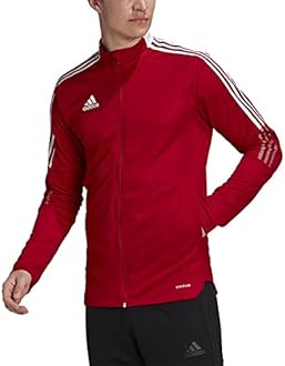 adidas Men's Dark Grey/Semi Solar Yellow Essential Tricot Jacket