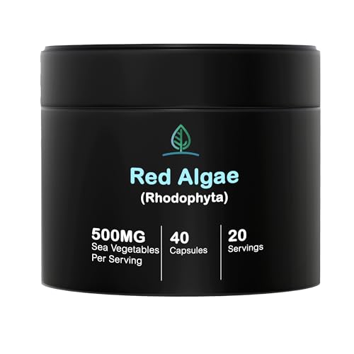 Holistic Bin Red Marine Algae Capsules Gigartina...