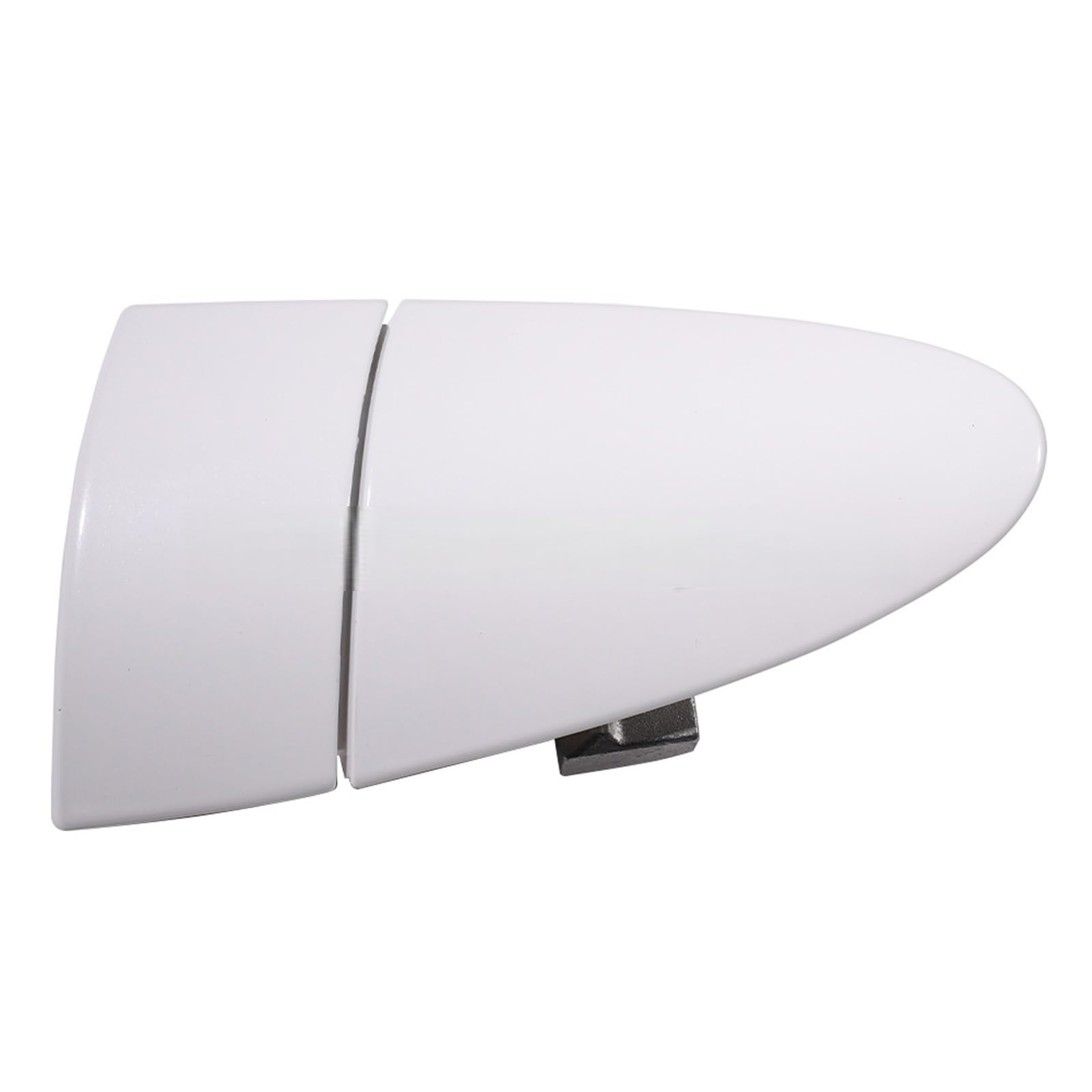 Jeiuvrao White Without Hold L Red/Black/White Car Exterior Door Handle Left Right With/Without Key Hole(White Without Hold L)