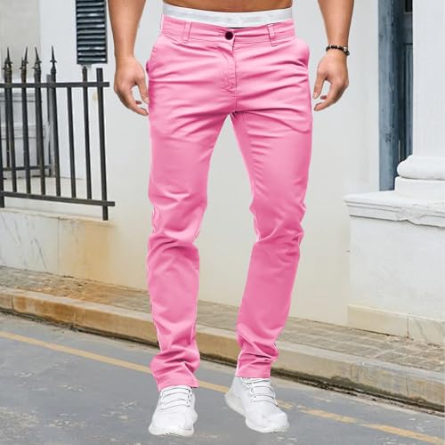 Men Slim Casual Solid Home Trousers Thin Outdoor Casual Work Pants Fall Slim Student Daily Sport Pant4