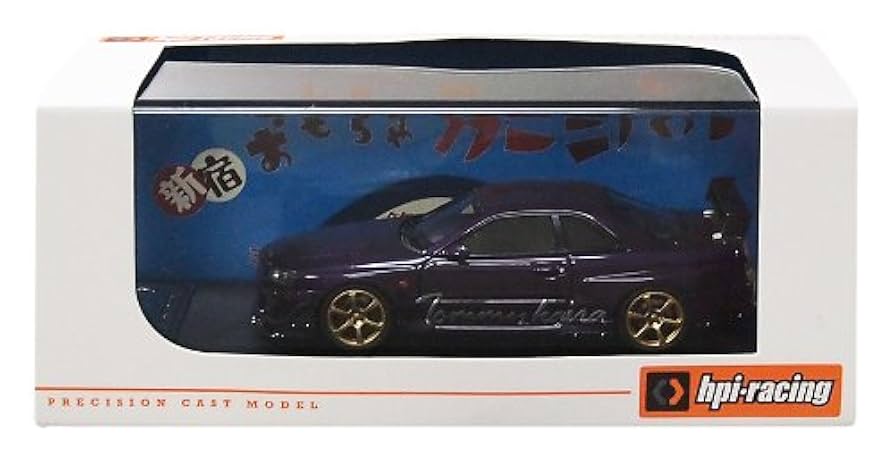 ミニカー HPI Racing kaira R (R34) 1/43 Hpi 1/43 Tommy Kaira R R34 Midnight Purple [aye custom ad