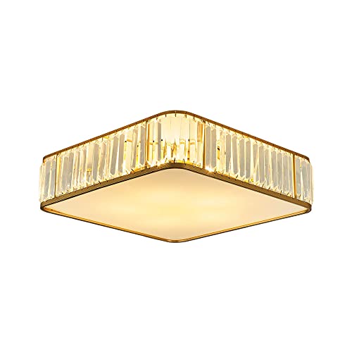 Plafonnier LED cristal pour corriger le manque de luminosité du salon et du balcon