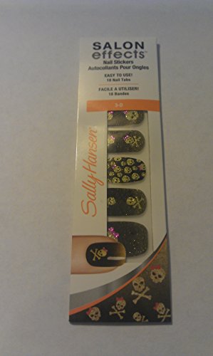 Sally Hansen Salon Effects Nail Stickers 840 Skull And Crossbows