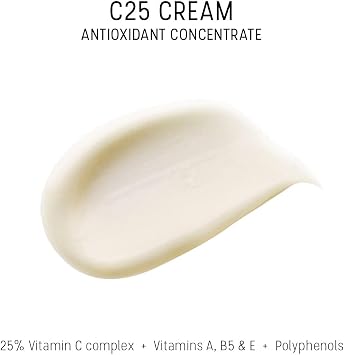 Dermaceutic C25 Cream - Antioxidant Day Cream with Vitamin C, Vitamin E, Vitamin B5, Vitamin E and Polyphenols - Protective face moisturizer for improved complexion and radiant skin - 30ml