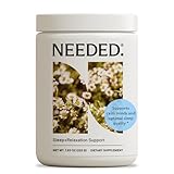 Needed. Sleep and Relaxation Support - Chamomile Powder for Relaxation and Magnesium Powder for Sleep Support, Safe and Effective Nutrients & Botanical Blend for Calm Sleep Supplement - 30-Day Supply