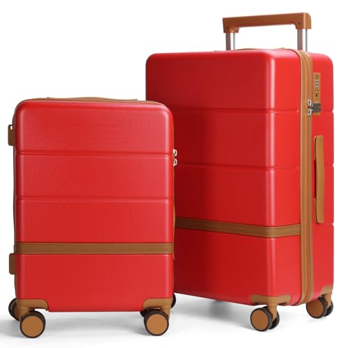 Maungti Luggage Sets, 2 Piece Suitcase set with wheels Tsa Lock 20/24 inchi Hardshell Waterproof...