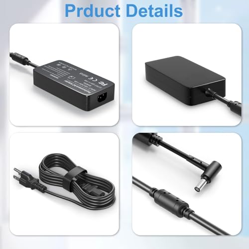 BIYTC 280W Laptop Charger Compatible with Asus Rog Strix G18 G17 G16 G15 Laptop adp-280eb b Charger adp-280eb f Charger adp-280bb b Power Supply Adapter Cord by BIYTC - Image 4