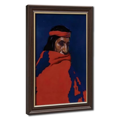Impression sur toile Navajo Lon Megargee pour mur de bureau élégant