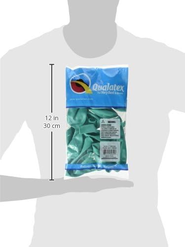 Miniatura 3 de Pioneer Balloon Company, globos de látex, 25 unidades, verde (PEARL Mint Green)