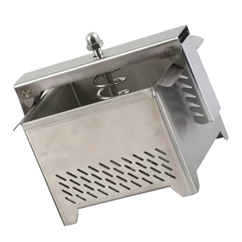 NOENNULL Colador de Yogur Griego Eficiente Fabricante de Queso de Acero Inoxidable para una Textura Apretada, Filtro de Presión de 6 Niveles para el Hogar (S)