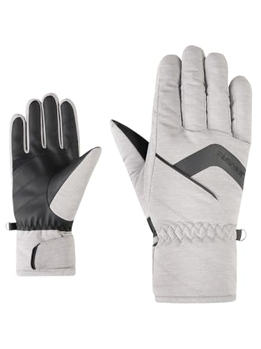 Gants de ski Ziener Karion-Z pour femme imperméables taille 8 en mélange clair