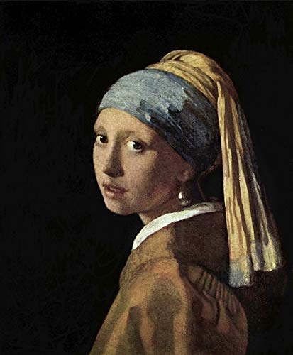 Berkin Arts Johannes Vermeer Giclée Leinwand Prints Gemälde Poster Reproduktion(Jan Vermeer Van Delft Mädchen mit Perlenohrring)