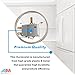 AquaMonica Universal Fridge Freezer Refrigerator Thermostat WPF-22 Temperature Cold Control Thermostat 1PCS