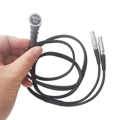 Ultrasonic Thickness Gauge Probe Transducer Sensor 5MHz Φ8 para TM-8811 Senor Transducer Probe miniatura 1