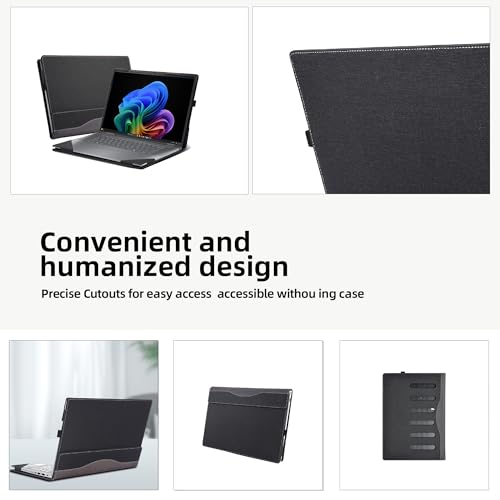 Funda para portátil HP Omnibook X Flip 16" PU Cuero miniatura 4