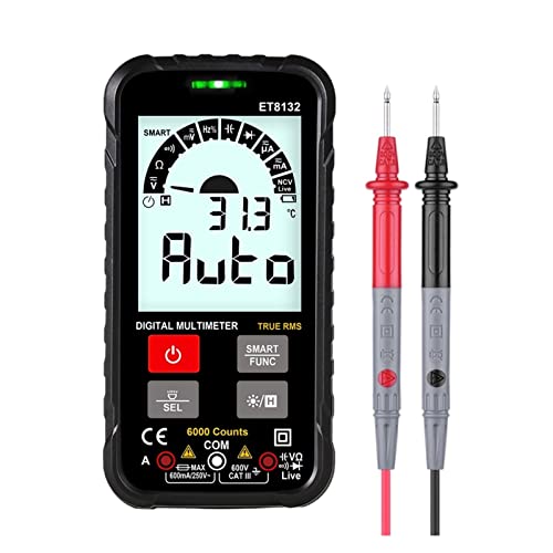 Pigene Current Signal Generator Et8132 Handheld Digital Multimeter Lcd Backlight Portable Voltmeter Ohm Voltage Tester Meter cover