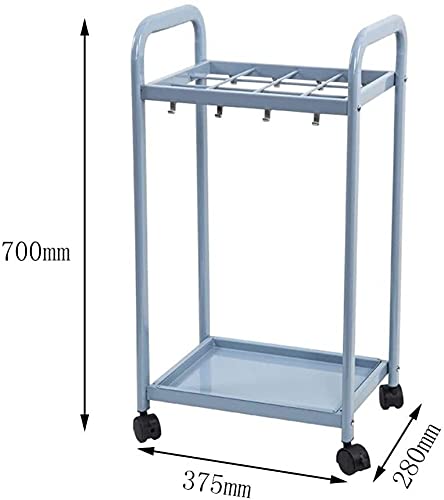 Cadre en métal pour parapluie XMING avec 4 roulettes et bac collecteur d'eau intégré - 4