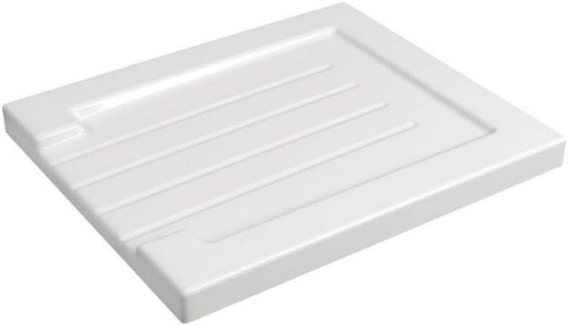 Reginox Grooved Ceramic White Belfast Kitchen Sink Drainer