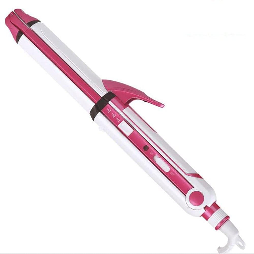 Curling Rod Curling Tongs Three-in-one Curling Iron Multi-Function Engine Large Curling Iron-red for Hair Styling Hair Straightners Curling
