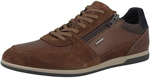 Geox Men's Low-Top Sneakers, Brown Browncotto Cognac C6g6n, 6 | Image 3