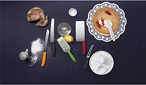 Victorinox 7.6079.1 Tomato And Kiwi Kitchen Peeler For Peeling Firm Fruit And Vegetables With Ease With A Micro Serrated Edge Blade In Red, 6.9 Inches #TOP7