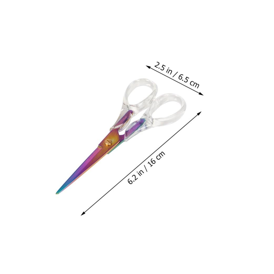 TEHAUX 3pièces Scissor Acier Doré Pour Bureau Et Accessoire De Découpe Montré