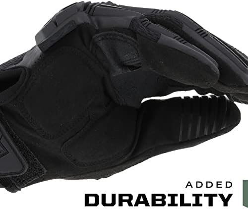 Mechanix Wear Męskie mechanix Wear M-pact® Covert (średnie, wszystkie czarne) taktyczne rękawice udarowe, czarne, M UK