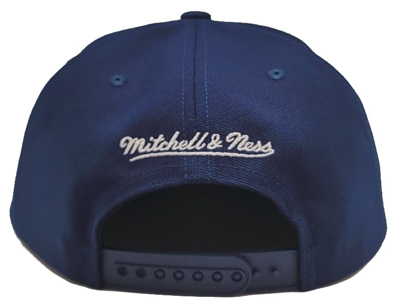 Mitchell & Ness Houston Astros Snapback Azul Naranja miniatura 6