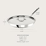 All-Clad D3 Stainless Steel Fry Pan image 3