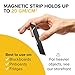 Magnetic Tape Dispenser (20 Feet x 0.75 Inches) - Magnetic Strips with Adhesive Backing - Magnetic Tape Roll