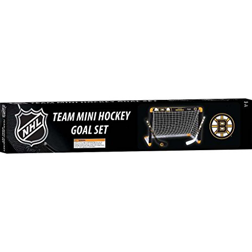 Franklin Sports NHL Mini Hockey Set - Kids Indoor Knee Hockey Goal, Ball, + 2 Stick Combo - Youth Team Indoor Toy Set - Official - Ages 3+