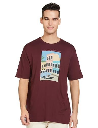 Image of Fame Forever by Lifestyle Men Cotton Regular Fit Printed T Shirt