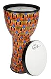 Toca Nesting Drums Freestyle II Djembe, Größe 12", Kente Cloth, TSSND-12K-FP
